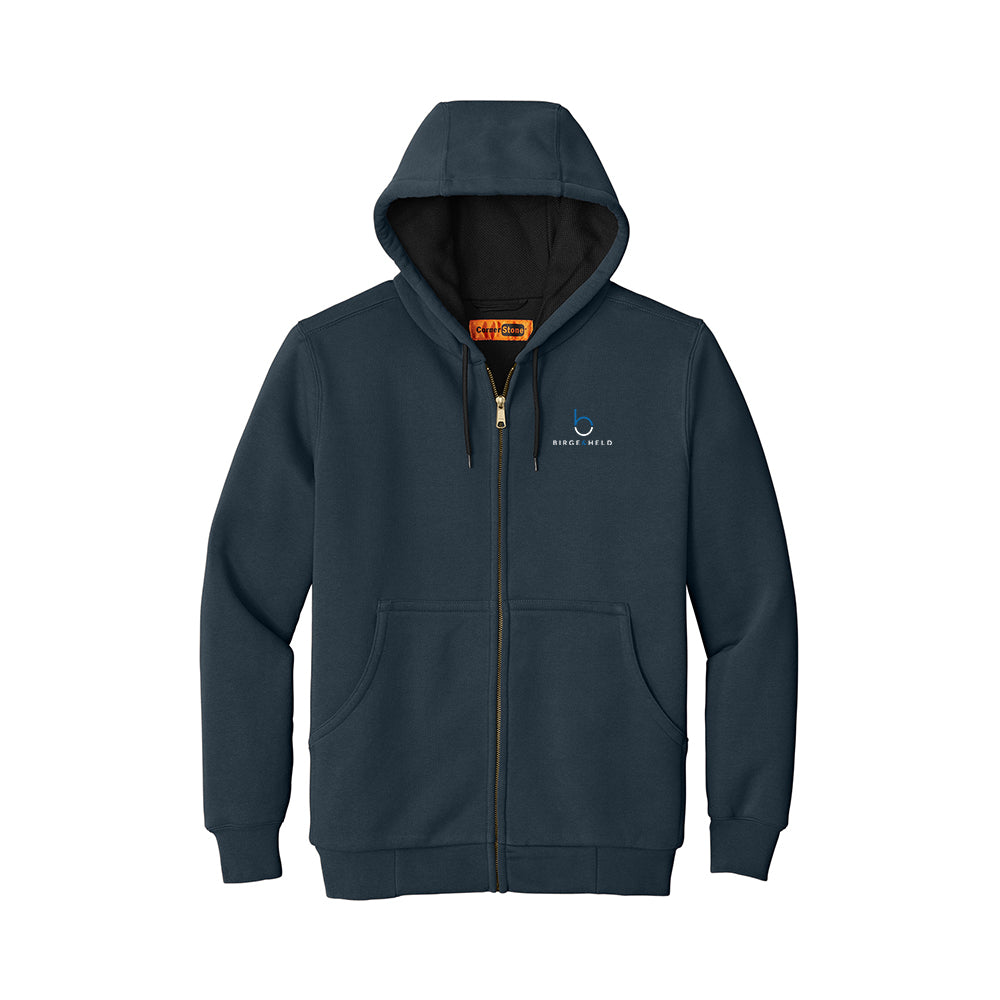 CornerStone - Heavyweight Full-Zip Hooded Sweatshirt with Thermal Lining