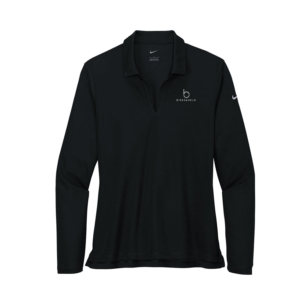 Nike Women's Dri-FIT Micro Pique 2.0 Long Sleeve Polo