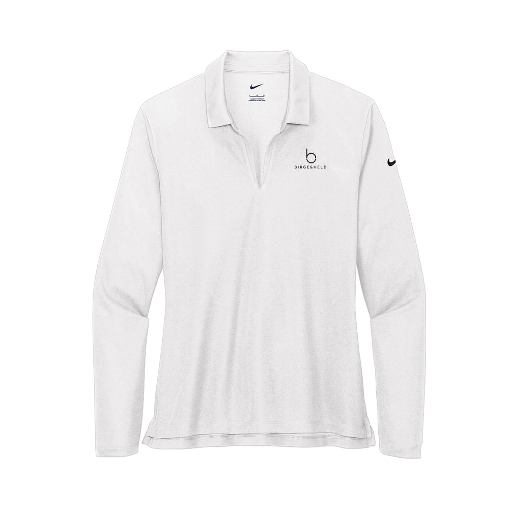 Nike Women's Dri-FIT Micro Pique 2.0 Long Sleeve Polo