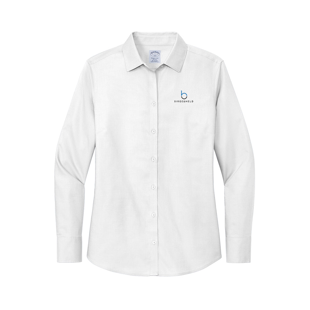 Brooks Brothers Women's Wrinkle-Free Stretch Nailhead Shirt