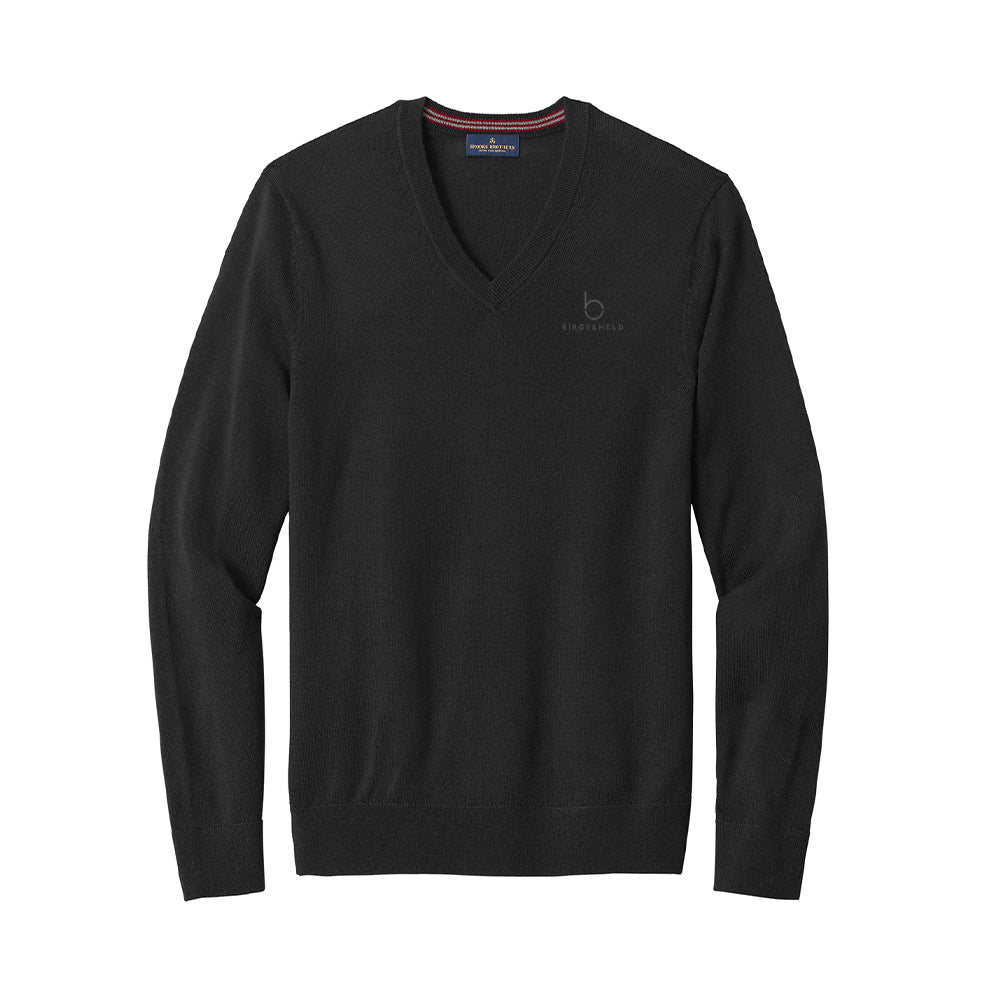 Brooks Brothers Washable Merino V-Neck Sweater