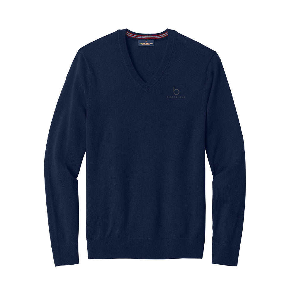 Brooks Brothers Washable Merino V-Neck Sweater