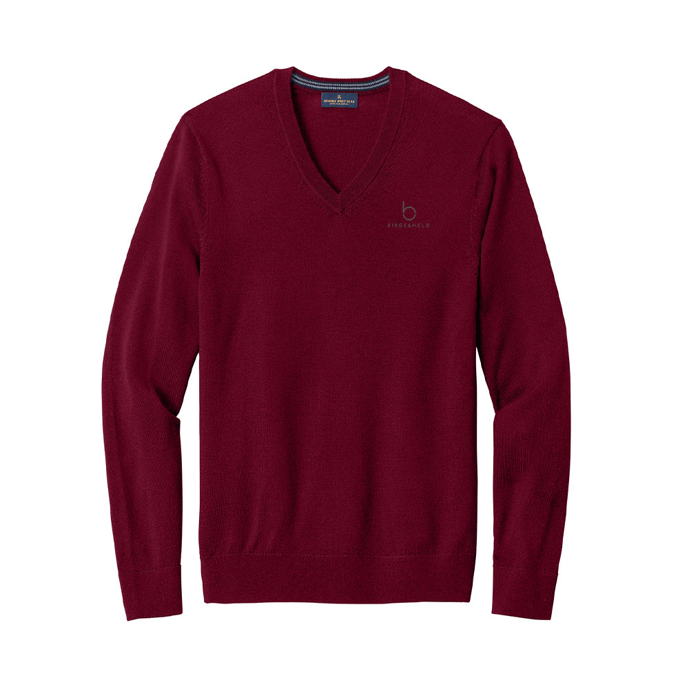 Brooks Brothers Washable Merino V-Neck Sweater