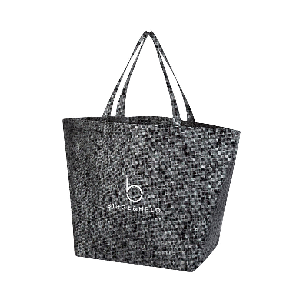 Non-Woven Crosshatched Tote Bag