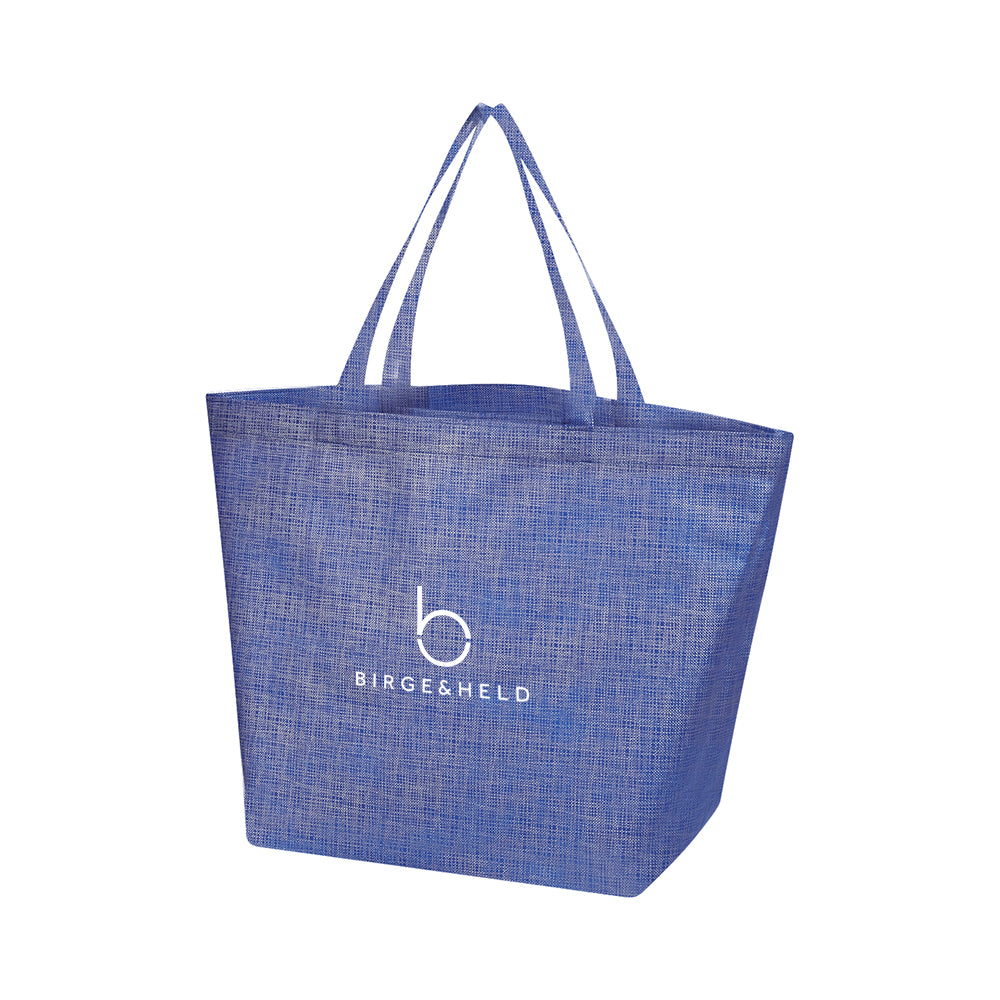 Non-Woven Crosshatched Tote Bag