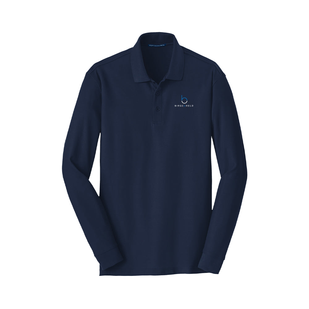 Port Authority Long Sleeve Core Classic Pique Polo