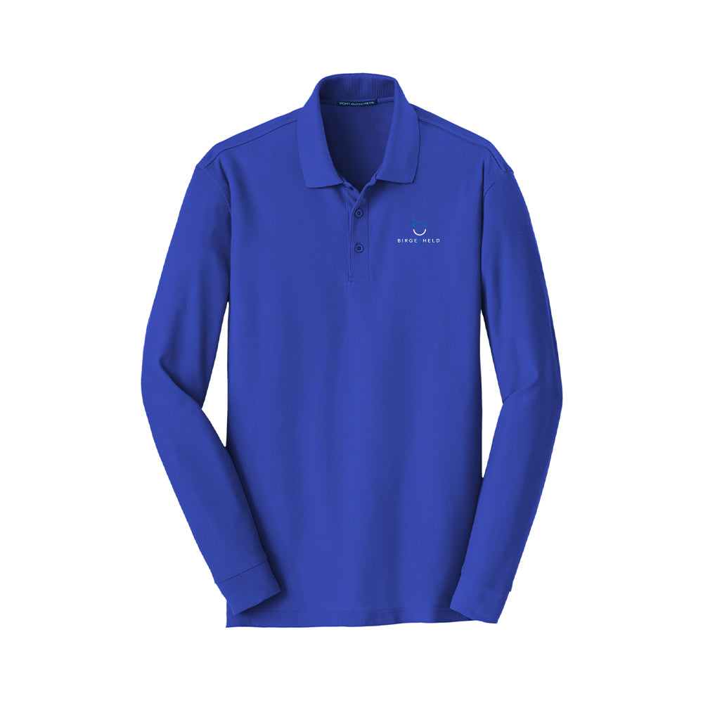 Port Authority Long Sleeve Core Classic Pique Polo