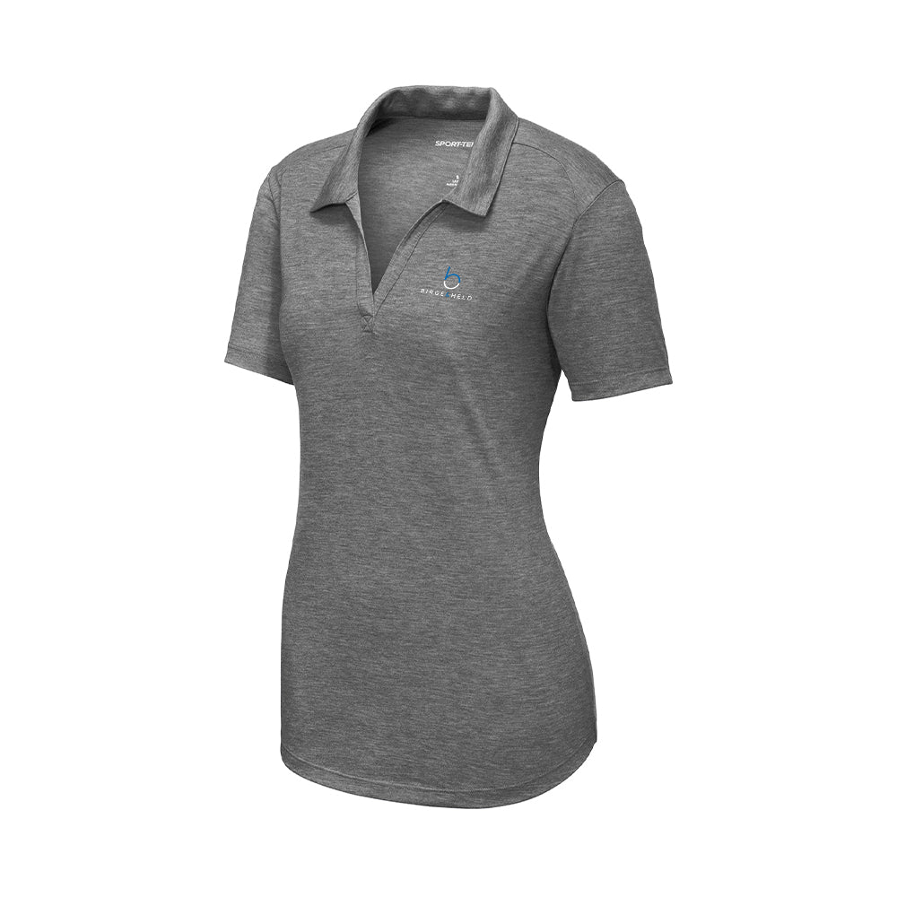 Sport-Tek Ladies PosiCharge Tri-Blend Wicking Polo