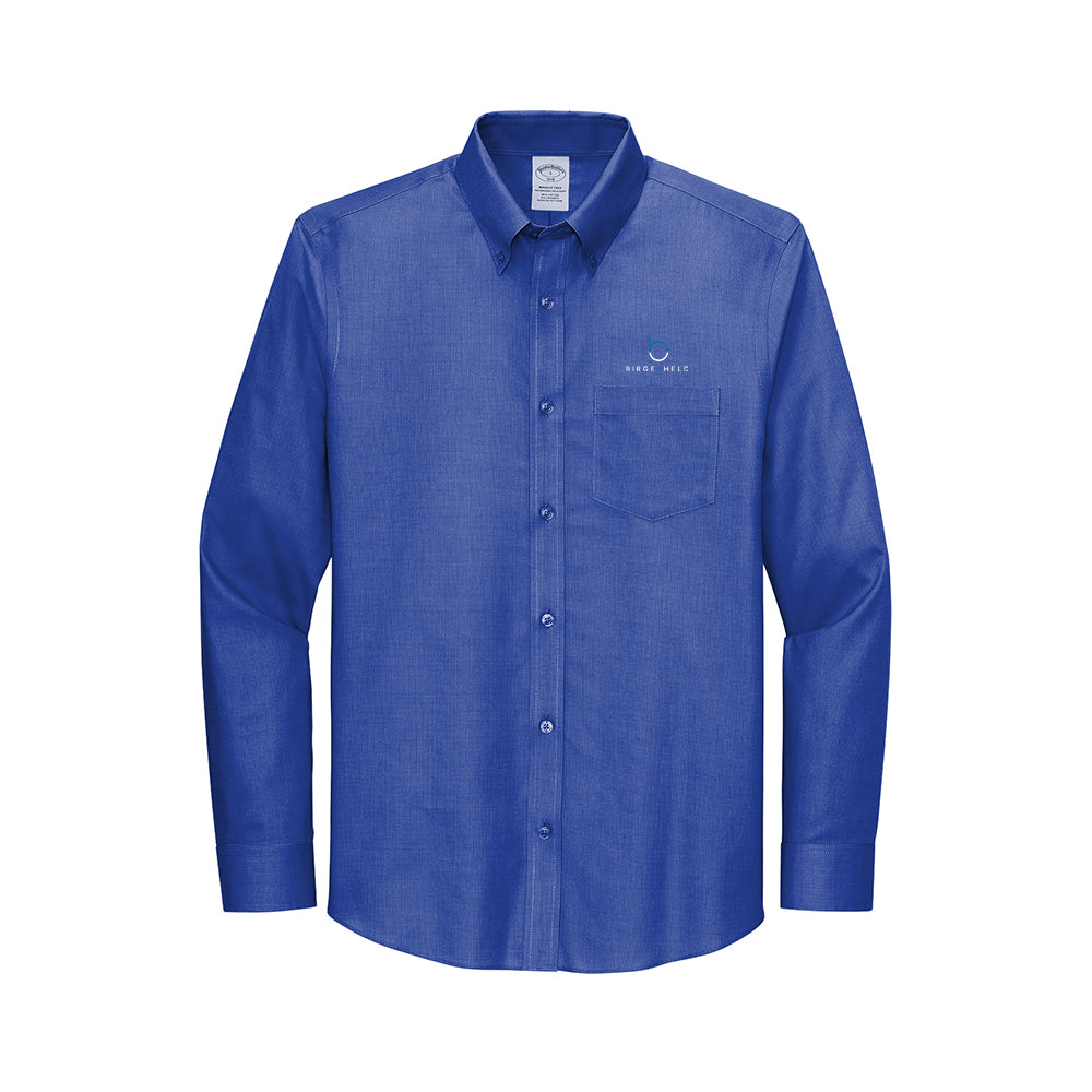 Brooks Brothers Wrinkle-Free Stretch Nailhead Shirt