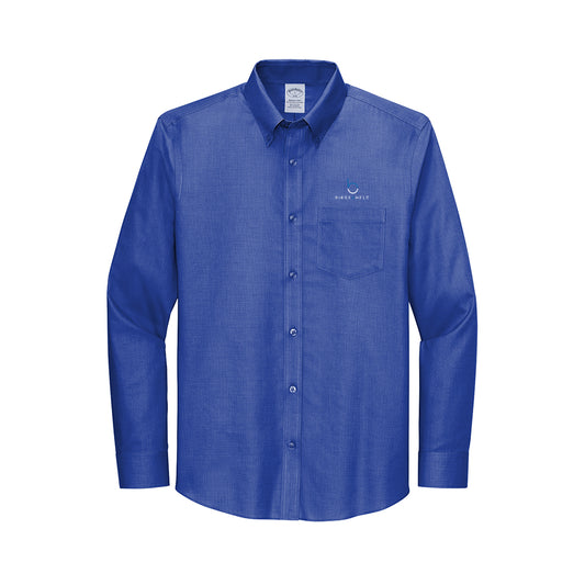 Brooks Brothers Wrinkle-Free Stretch Nailhead Shirt