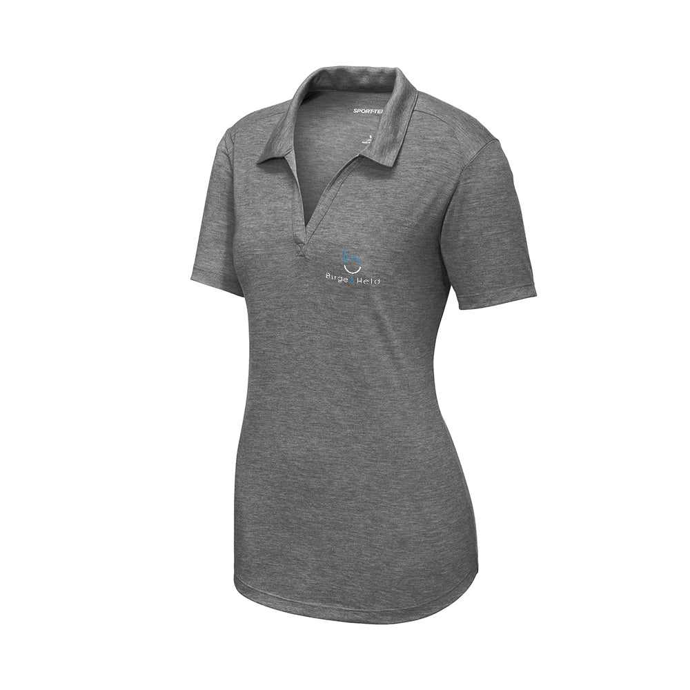 Sport-Tek Ladies PosiCharge Tri-Blend Wicking Polo