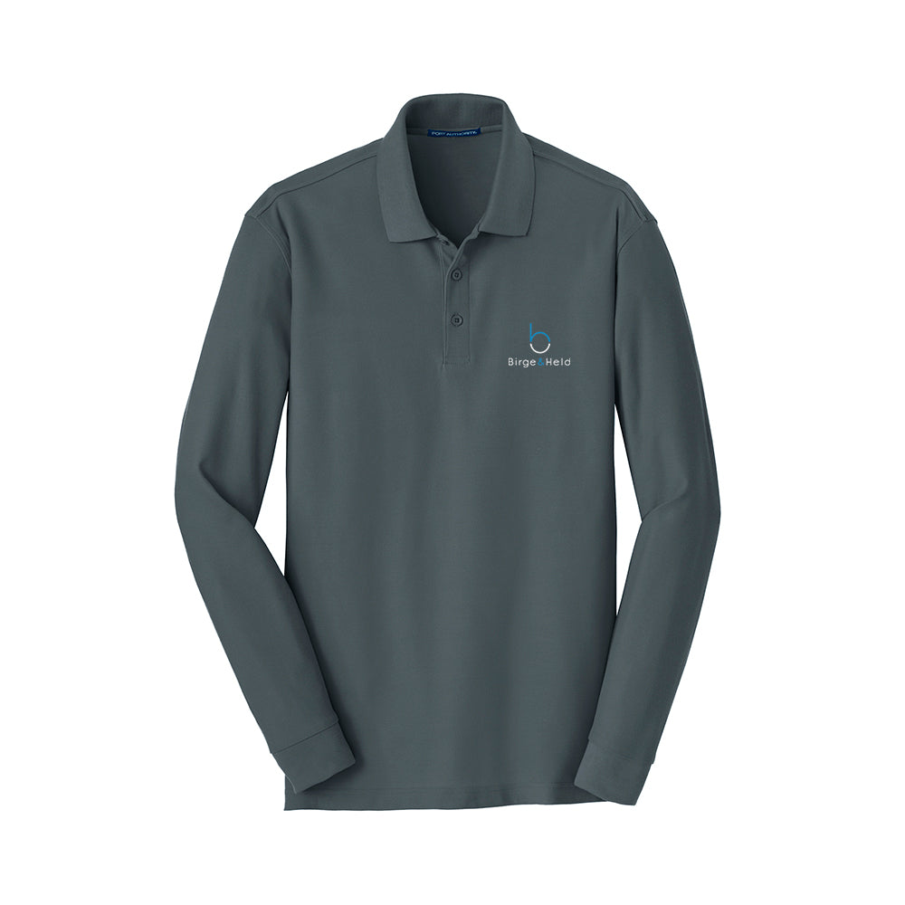 Port Authority Long Sleeve Core Classic Pique Polo – Birge & Held