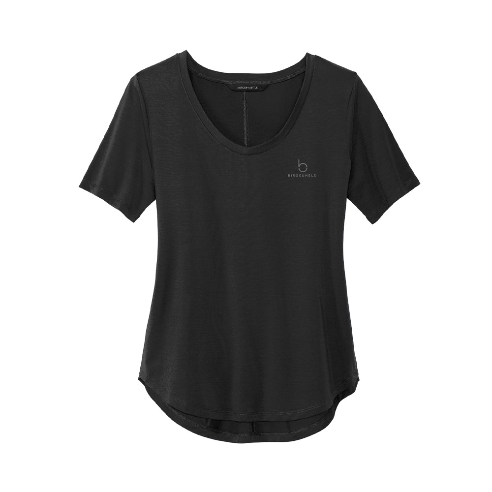 MERCER+METTLE Women's Stretch Jersey Relaxed Scoop